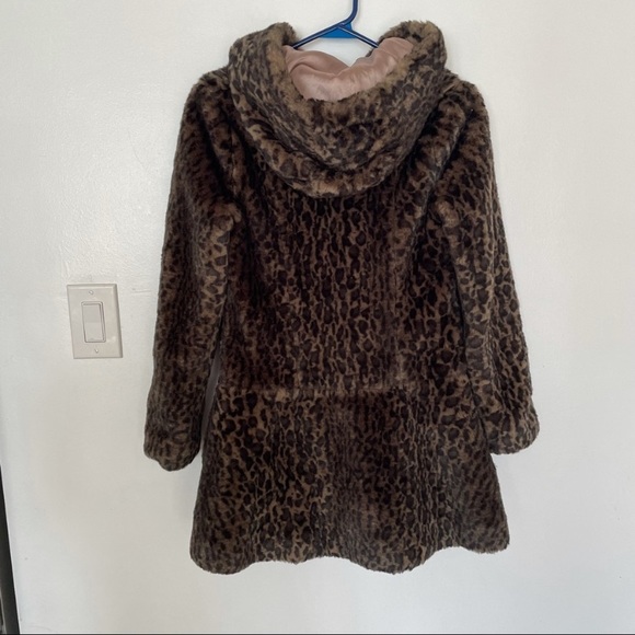 Free People Animal Print About Town Faux Fur Coat - Picture 5 of 7